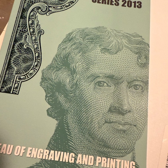 $2 Dollar 4-Note Sheet 
Brand New-Awesome For collectors or gift! - Picture 2 of 5